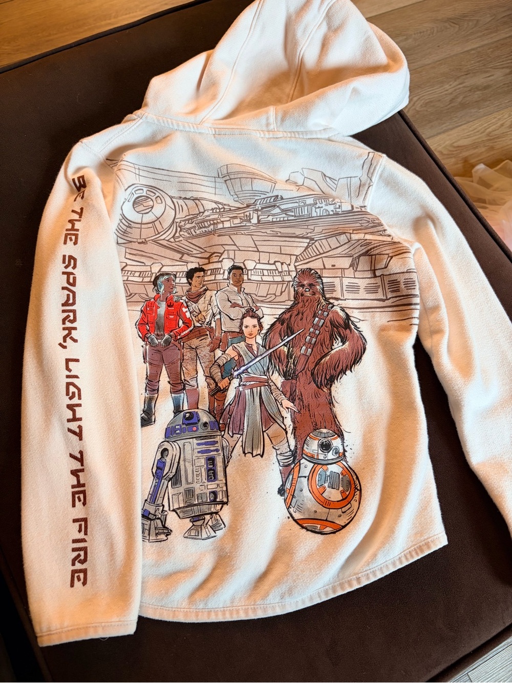 Disney’s Galaxy’s Edge Kids Star Wars Zip-Up Hoodie with Character Print